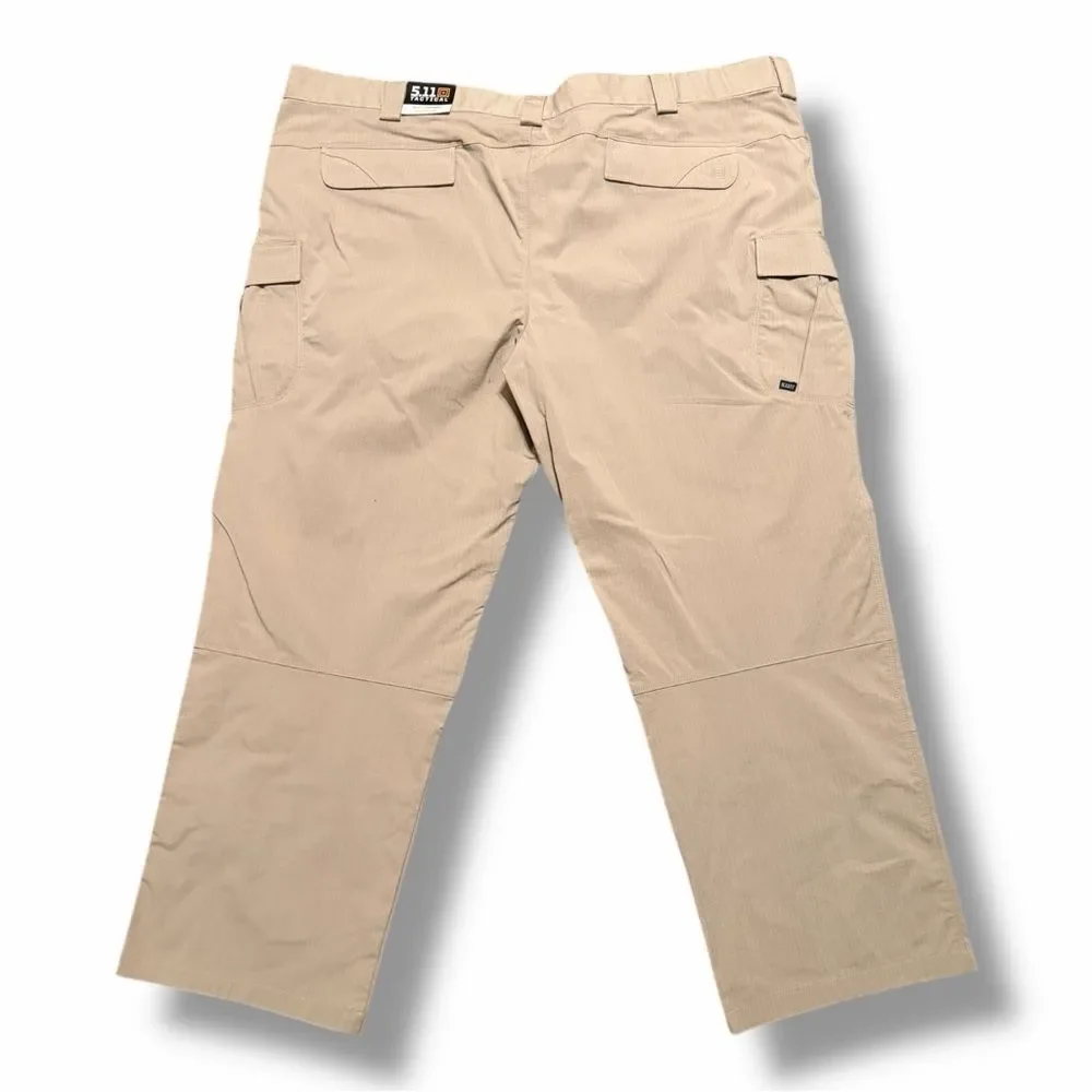 5.11 Tactical Men's Tan Stryke Cargo Pants w/ Flex-Tac Ripstop Stretch Size 54